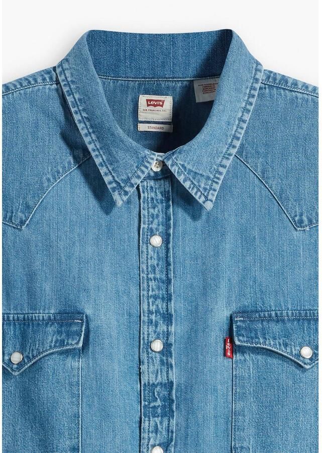 Levi s Big & Tall PLUS SIZE jeansoverhemd met klepzakken - Foto 2