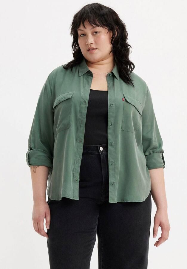 Levi's Plus Levi's Plus Overhemdblouse DOREEN UTILITY SHIRT aangenaam luchtig en licht - Foto 6