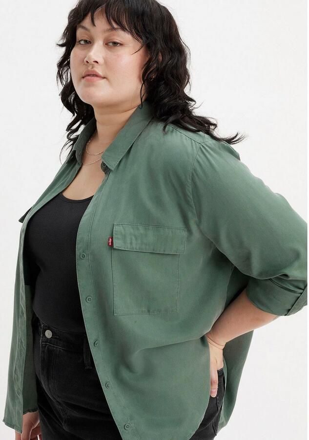 Levi's Plus Levi's Plus Overhemdblouse DOREEN UTILITY SHIRT aangenaam luchtig en licht - Foto 4