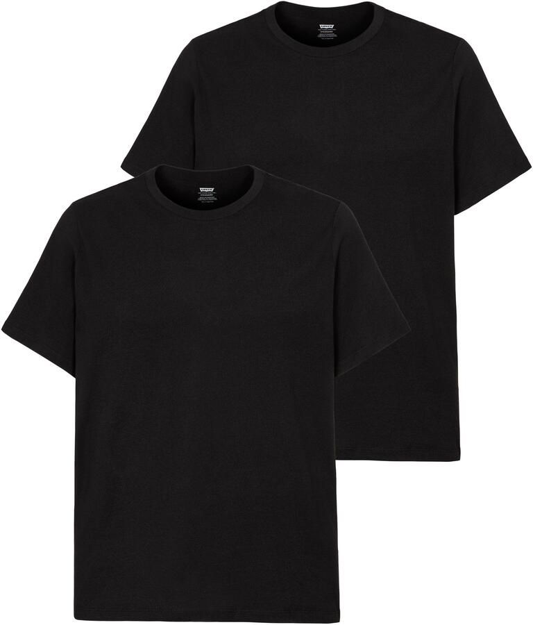 Levi's Plus Levi's Plus Shirt met ronde hals BIG 2 PACK TEE (Set van 2) - Foto 4