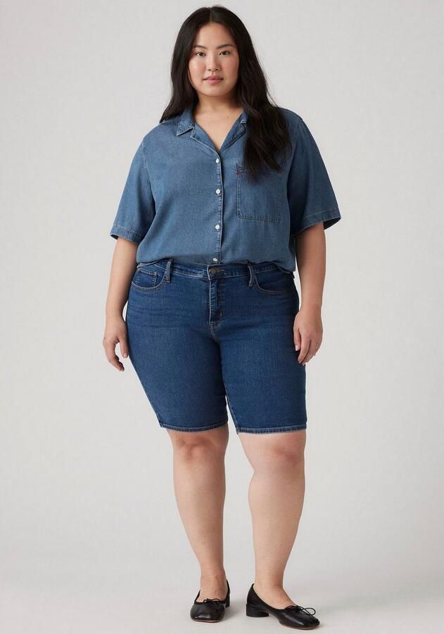 Levi's Plus Levi's Plus Short PL SHAPING BERMUDA DA Zomerbroek in five-pocket style - Foto 3