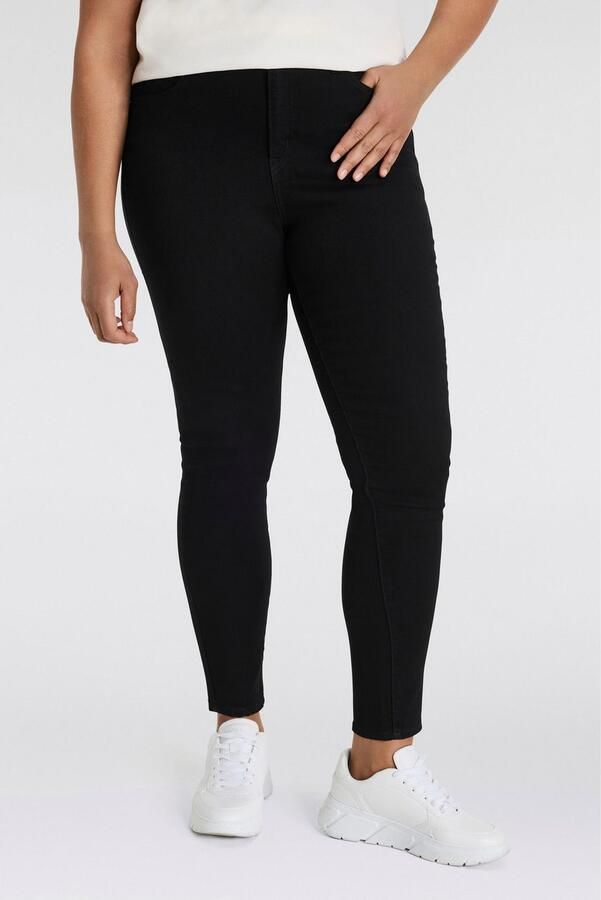 Levi's Plus Levi's Plus Skinny fit jeans 721 PL HI RISE SKINNY zeer nauwsluitende snit - Foto 6