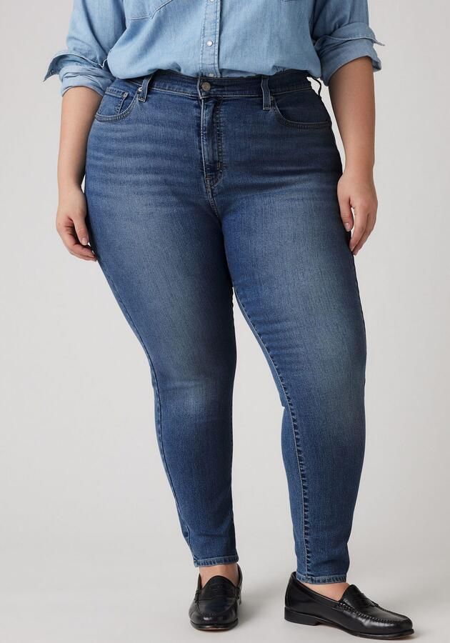 Levi's Plus Levi's Plus Skinny fit jeans 721 PL HI RISE SKINNY zeer nauwsluitende snit - Foto 8