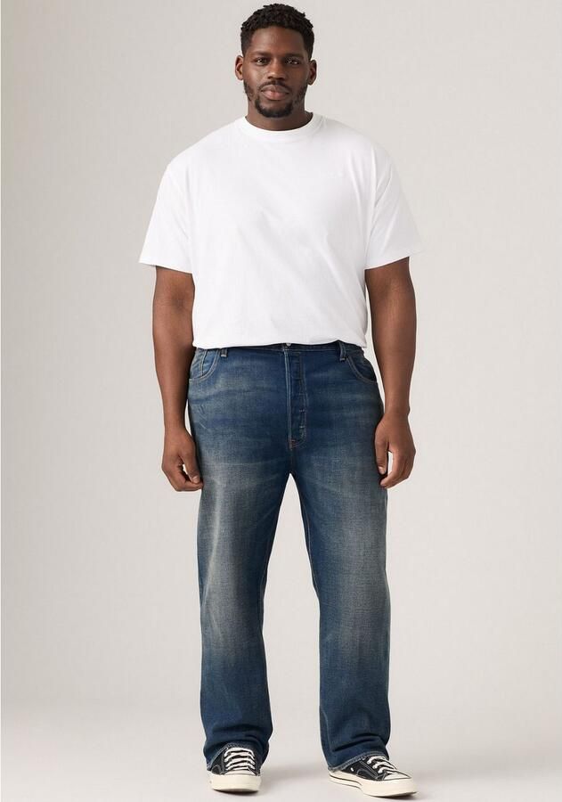 Levi's Plus Levi's Plus Straight jeans 501 LEVI'S ORIGINAL B&T in verschillende wassingen