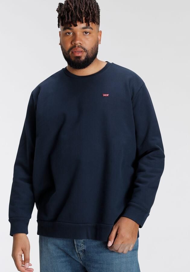 Levi's Plus Levi's Plus Sweatshirt BIG ORIGINAL HM CREW met batwing-logobadge - Foto 6
