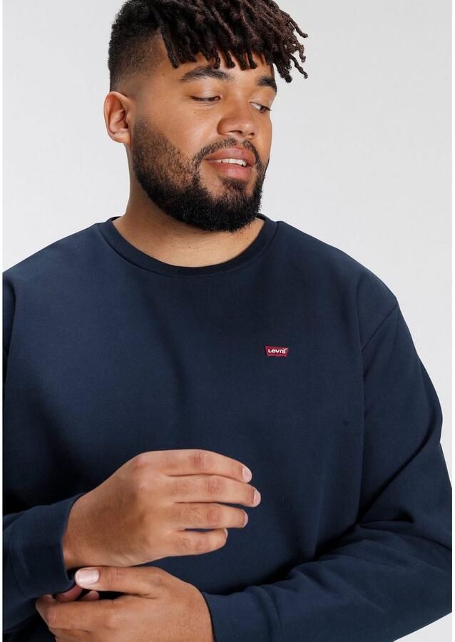 Levi's Plus Levi's Plus Sweatshirt BIG ORIGINAL HM CREW met batwing-logobadge - Foto 2