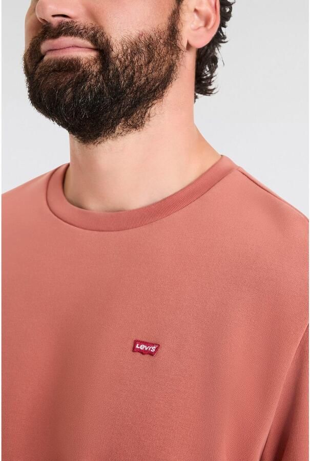 Levi's Plus Levi's Plus Sweatshirt BIG ORIGINAL HM CREW met batwing-logobadge - Foto 3