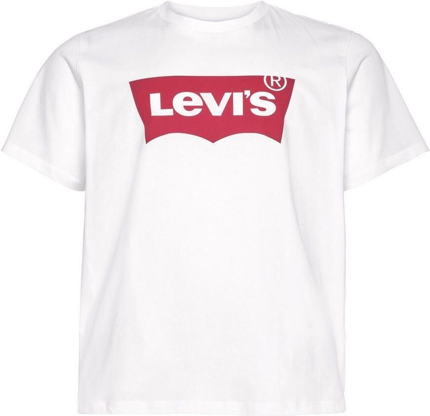 Levi s Big & Tall PLUS SIZE standard fit T-shirt met labelprint - Foto 2