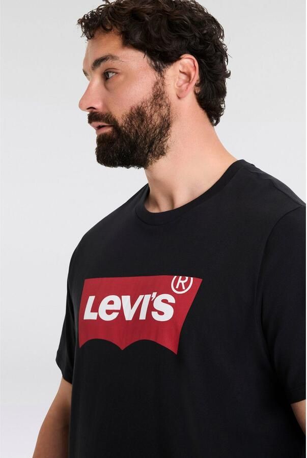 Levi's® Plus T shirt BIG GRAPHIC TEE met logo frontprint - Foto 5