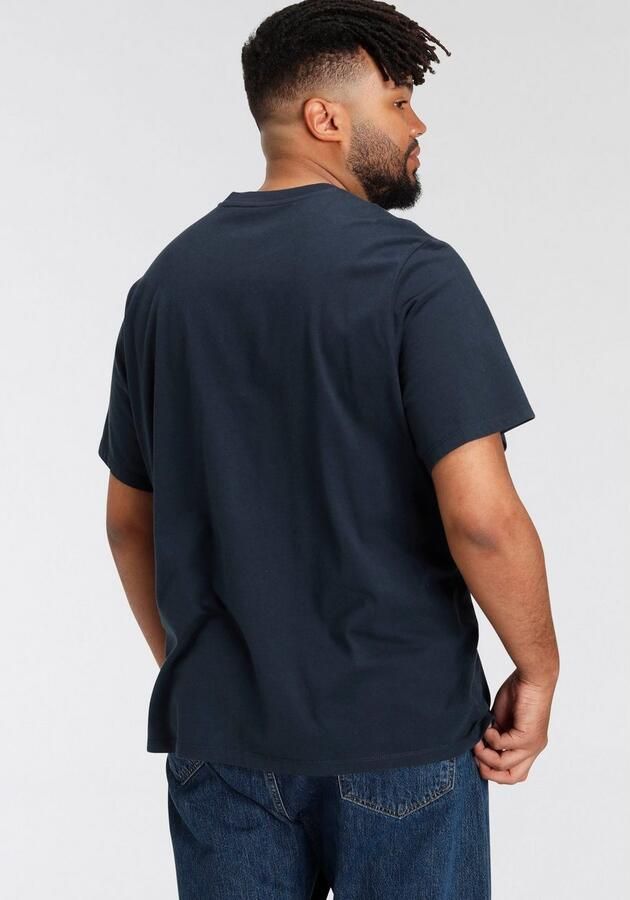 Levi's Big and Tall T-shirt Plus Size met logo donkerblauw - Foto 5