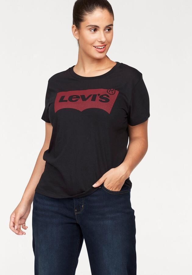 Levi's Plus Levi's Plus T-shirt Perfect Tee met batwing-logo - Foto 9