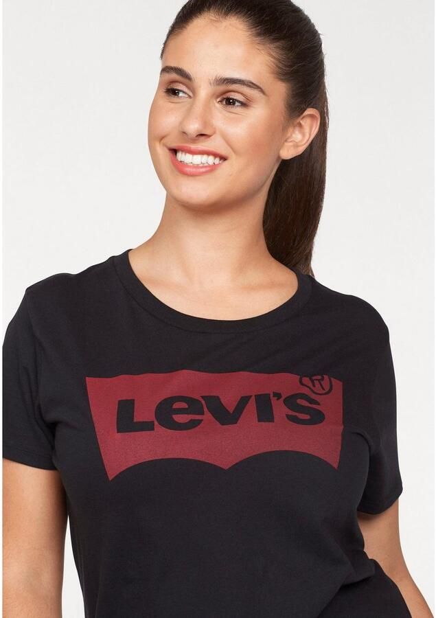 Levi's Plus Levi's Plus T-shirt Perfect Tee met batwing-logo - Foto 5