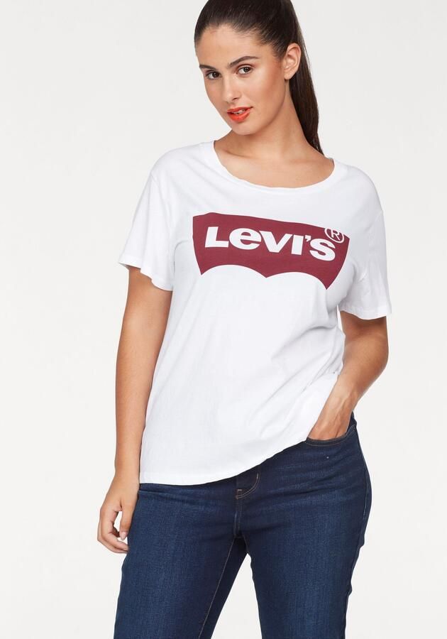 Levi's Plus Levi's Plus T-shirt Perfect Tee met batwing-logo - Foto 14