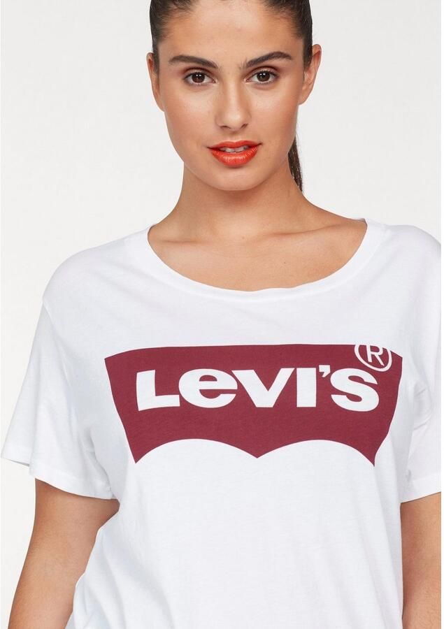 Levi's Plus Levi's Plus T-shirt Perfect Tee met batwing-logo - Foto 6