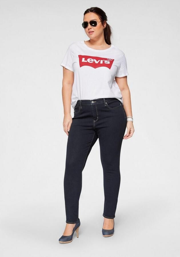 Levi's Plus Levi's Plus T-shirt Perfect Tee met batwing-logo - Foto 8