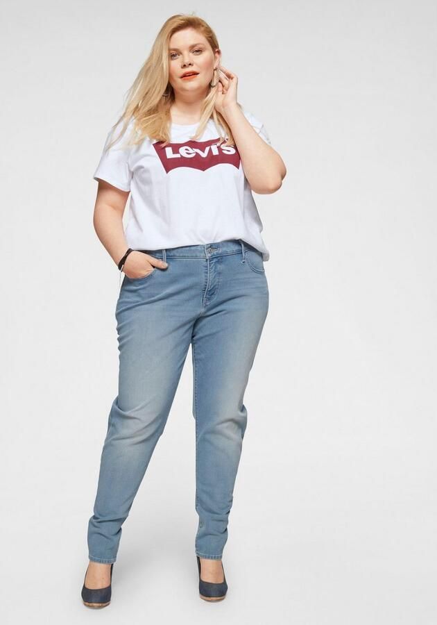 Levi's Plus Levi's Plus T-shirt Perfect Tee met batwing-logo - Foto 12