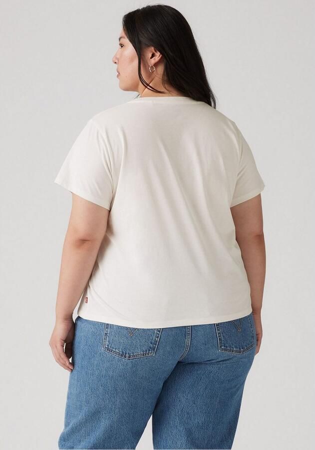 Levi's Plus Levi's Plus T-shirt Perfect Tee met gebloemd batwing-logo