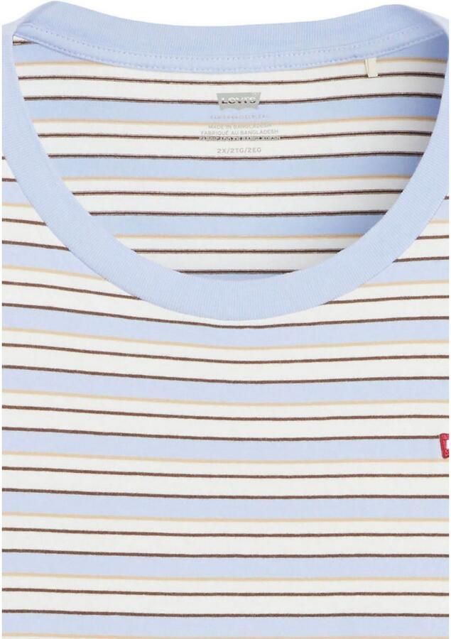 Levi's Plus Levi's Plus T-shirt PL THE PERFECT in streepdesign