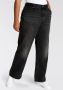 Levi's Plus 501 90's high waist straight fit jeans black denim - Thumbnail 2