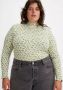 Levi's Plus Levi's Plus Shirt met lange mouwen FLORA MOCKNECK met opstaande kraag - Thumbnail 1