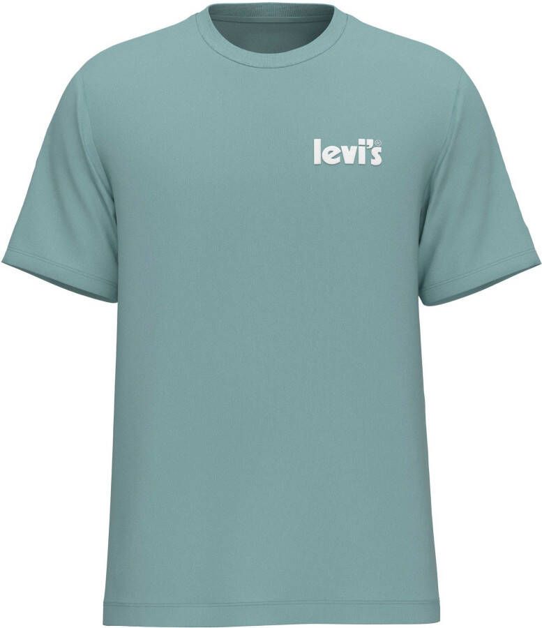 Levi's Plus Levi's Plus Shirt met ronde hals BIG SS RELAXED FIT TEE met logoprint