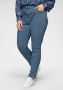 Levi s Plus SIZE skinny fit high rise jeans van light denim model '721' - Thumbnail 2