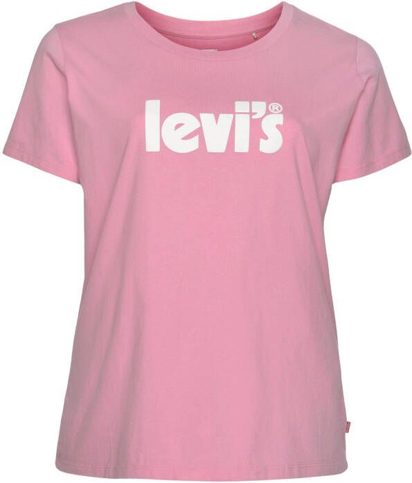 Levi's Plus Levi's Plus T-shirt Perfect Tee met levi's-opschrift