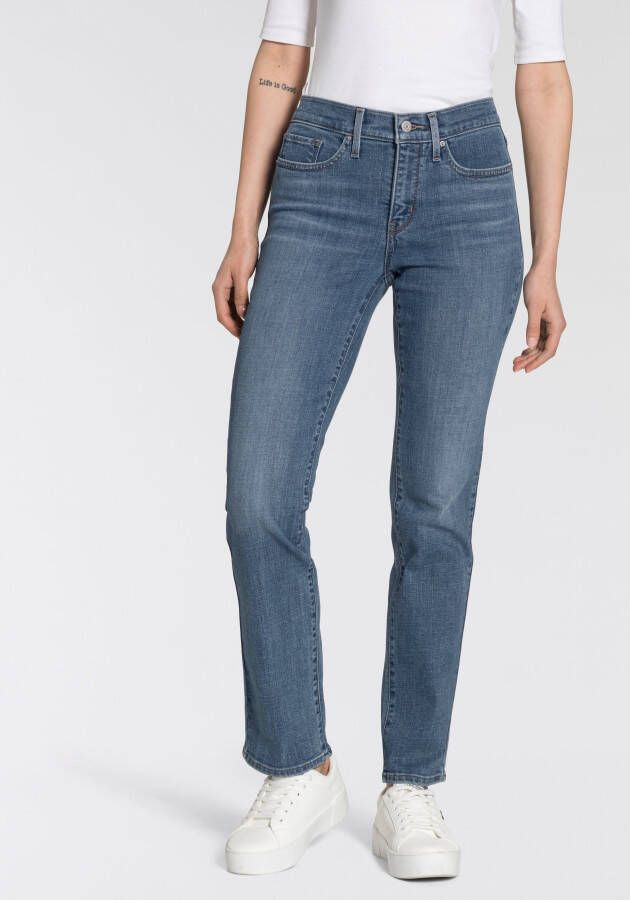 Levi's 300 Jeans met labelpatch model '314™ SHAPING STREAIGHT' Model '314™ SHAPING STREAIGHT'