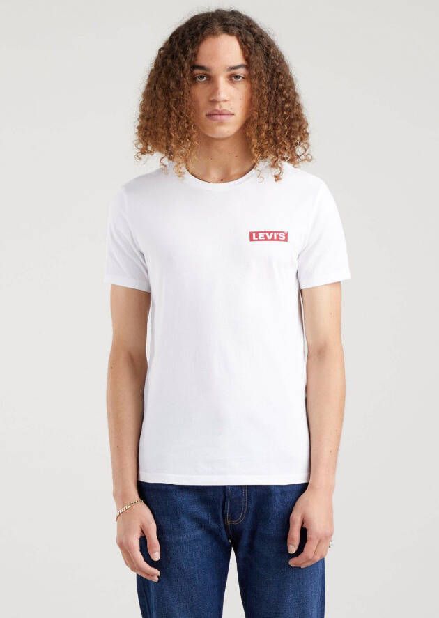 Levi's T-shirt met labelprint in een set van 2 stuks