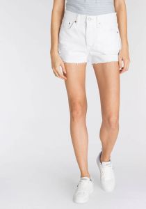 Levi's Shorts plain front and back pockets Wit