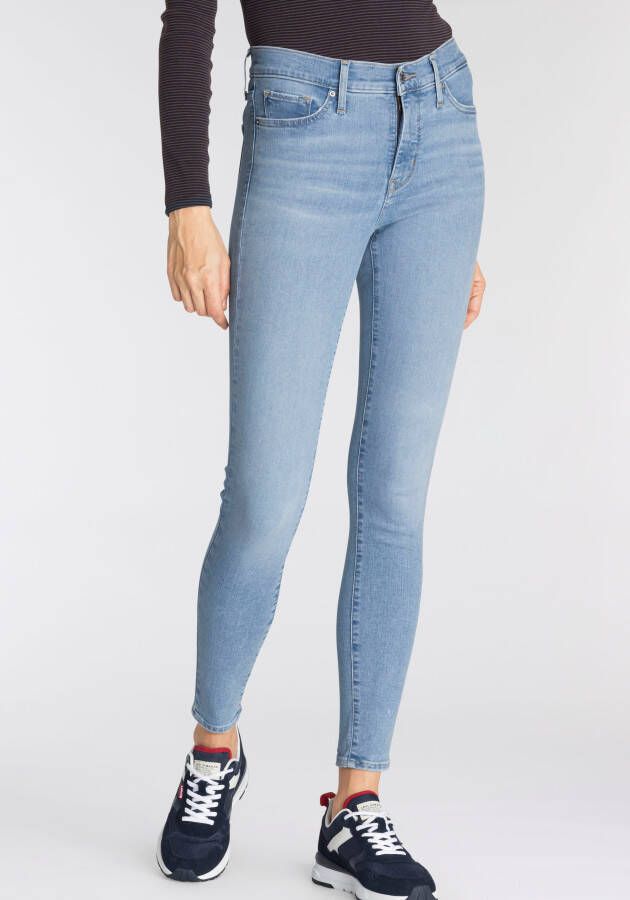 Levi's 300 Shaping super skinny fit jeans met stretch model '310'