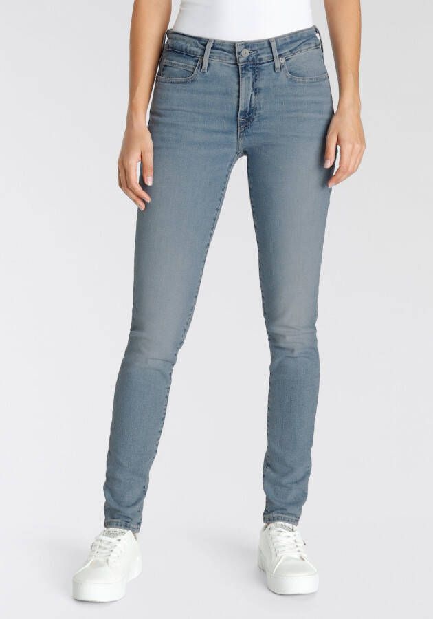 Levi's Skinny fit jeans 711 Skinny met lage tailleband