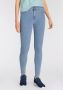 Levi's Lichtblauwe Super Skinny Katoenen Jeans Blauw Dames - Thumbnail 3