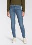 Levi's 720 high waist super skinny jeans medium indigo worn in - Thumbnail 3