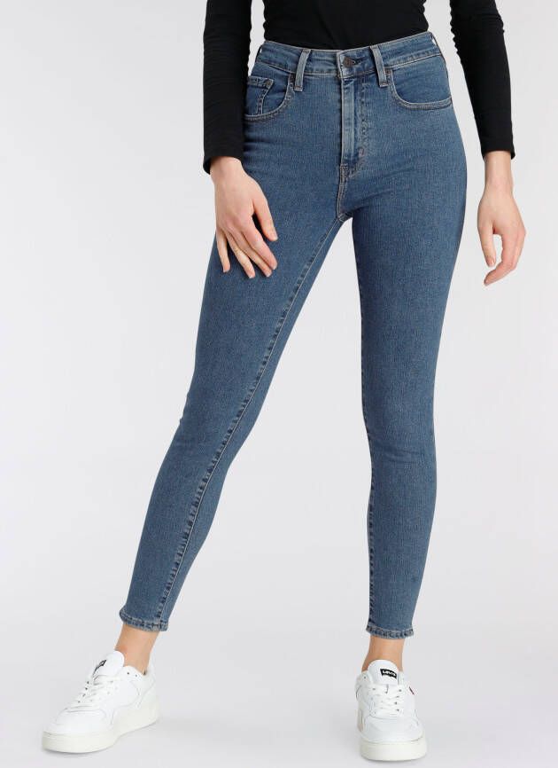 Levi's High-Rise Skinny Jeans voor Vrouwen Blue Dames