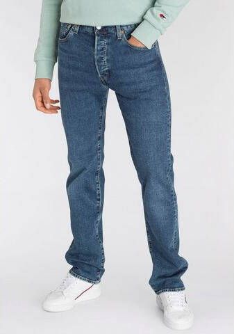Levi's Straight jeans 501 ORIGINAL met merklabel - Foto 4