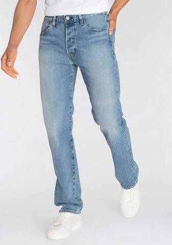 Levi's Straight jeans 501 ORIGINAL met merklabel