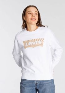 Levi's Sweatshirt Graphic Standard Crew Verbrede schouders