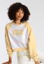 Levi's Gele Bedrukte Sweatshirt voor Vrouwen Yellow Dames - Thumbnail 1