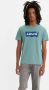 Levi's Lichtblauw Katoenen T-Shirt met Print Blue Heren - Thumbnail 2