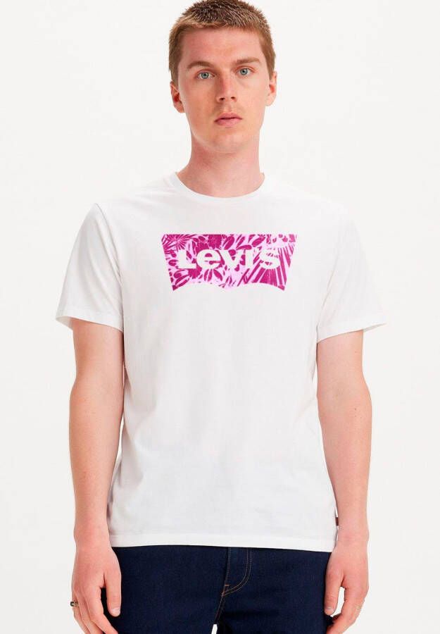 Levi's T-shirt CREWNECK TEE met logo-frontprint