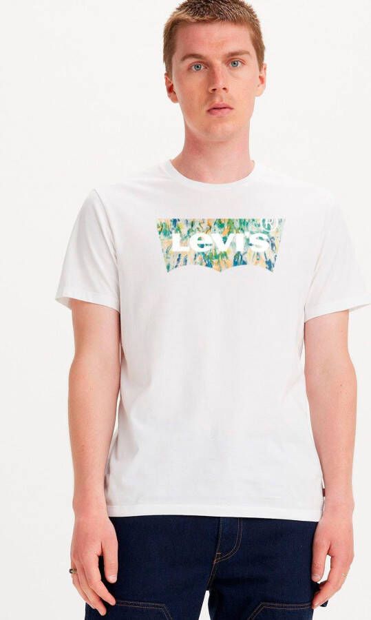 Levi's T-shirt CREWNECK TEE met logo-frontprint