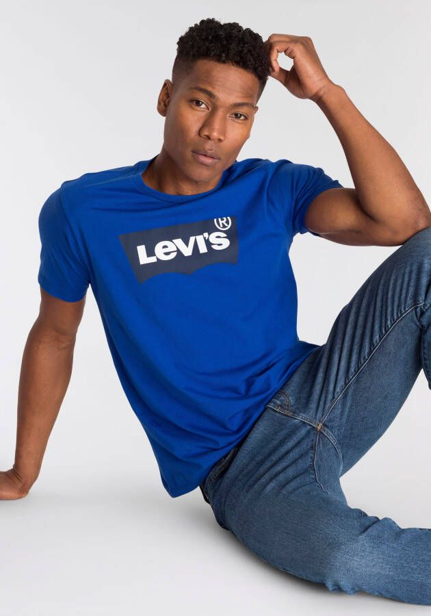 Levi's T-shirt LE GRAPHIC CREWNECK TEE met batwing-logo