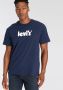 Levi's Heren T-shirt met korte mouwen en ronde hals Blue Heren - Thumbnail 3