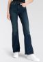 Levi's Slim-fit jeans met hoge taille en uitlopende pijpen Blue Dames - Thumbnail 3