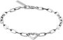 Liebeskind Berlin Armband Sieraad cadeau roestvrijstalen armband hart LJ-0343-B-20 LJ-0344-B-20 - Thumbnail 1