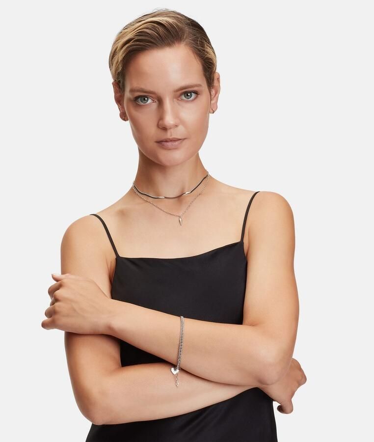 Liebeskind Berlin Armband Schmuck Geschenk Edelstahl Armkette Herz LJ-0854-B-21