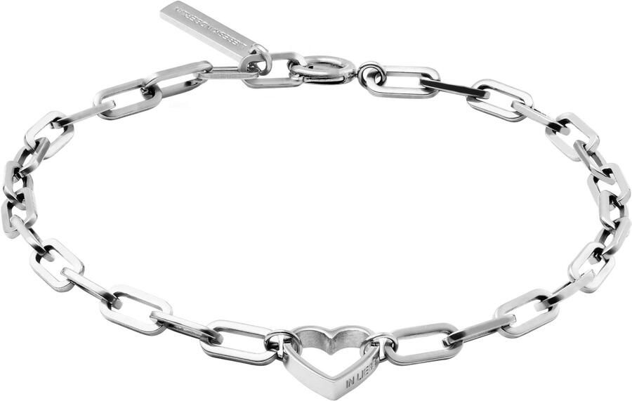 Liebeskind Berlin Armband Sieraad cadeau roestvrijstalen armband hart LJ-0343-B-20 LJ-0344-B-20 - Foto 4