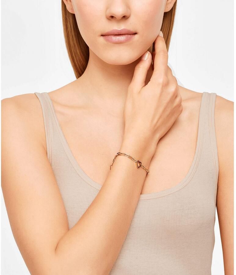 Liebeskind Berlin Armband Sieraad cadeau roestvrijstalen armband hart LJ-0343-B-20 LJ-0344-B-20 - Foto 2