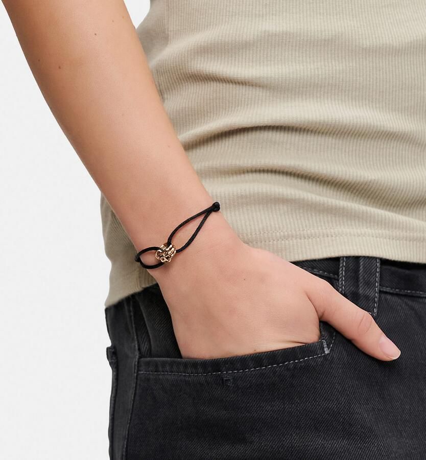 Liebeskind Berlin Armband Sieraden cadeau roestvrijstalen textiel armband The D-Link Mini